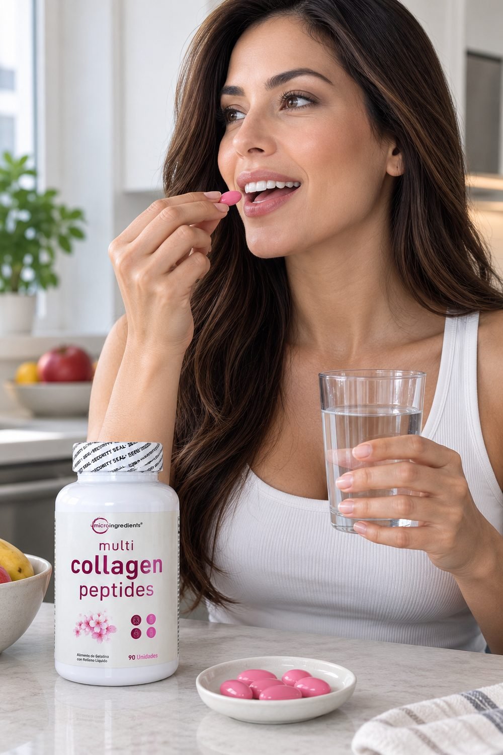 Multi Collagen Peptides Microingredients en tu rutina diaria